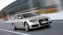 Audi A6 Avant V6 TFSI 2012 - przód - reflektory włączone