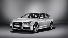 Audi A6 Avant V6 TFSI 2012 - przód - reflektory włączone