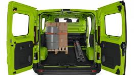 Renault Trafic III (2014) - tył - bagażnik otwarty