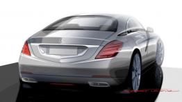 Mercedes klasy S W222 (2014) - szkic auta