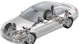Mercedes klasy S W222 (2014) - schemat konstrukcyjny auta