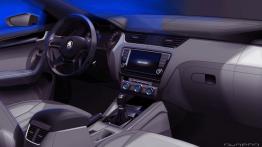 Skoda Octavia III - szkic wnętrza