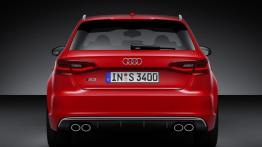 Audi S3 III Sportback (2013) - tył - reflektory włączone
