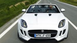 Jaguar F-Type V6 Polaris White (2013) - widok z przodu