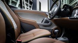 Smart ForTwo BoConcept Edition (2013) - widok ogólny wnętrza z przodu