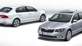 Skoda Superb II Kombi Facelifting (2013) - przód - reflektory wyłączone