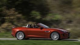 Jaguar F-Type V6S Italian Racing Red - prawy bok