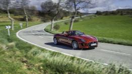 Jaguar F-Type V6S Italian Racing Red - prawy bok