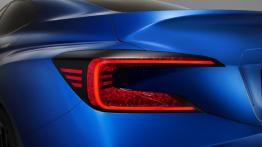 Subaru WRX Concept (2013) - lewy tylny reflektor - włączony