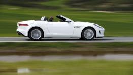Jaguar F-Type V6 Polaris White (2013) - prawy bok