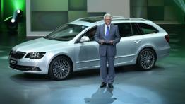 Skoda Superb II Kombi Facelifting (2013) - oficjalna prezentacja auta