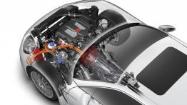 Porsche Panamera S E-Hybrid (2013) - schemat konstrukcyjny auta