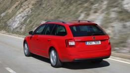 Skoda Octavia III Kombi TSI (2013) - widok z tyłu