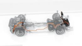 Porsche Panamera S E-Hybrid (2013) - schemat konstrukcyjny auta