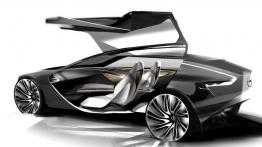 Opel Monza Concept (2013) - szkic auta