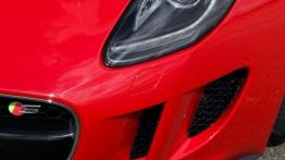 Jaguar F-Type V8S Salsa Red - lewy przedni reflektor - wyłączony