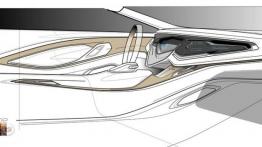Cadillac Elmiraj Concept (2013) - szkic wnętrza