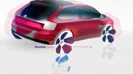 Skoda Rapid Spaceback (2013) - szkic auta