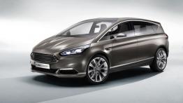 Ford S-Max Concept (2013) - przód - reflektory włączone