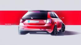 Skoda Rapid Spaceback (2013) - szkic auta