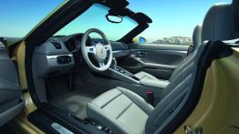 Porsche Boxster 2013 - widok ogólny wnętrza z przodu