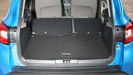 Renault Captur dCi (2013) - tylna kanapa złożona, widok z bagażnika