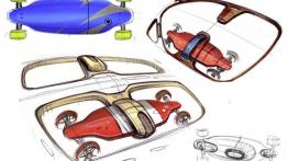 Smart FourJoy Concept (2013) - szkic auta
