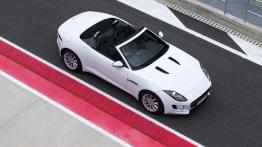 Jaguar F-Type V6 Polaris White (2013) - widok z góry