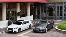 Lexus LS 600h F-Sport (2013) - widok z góry