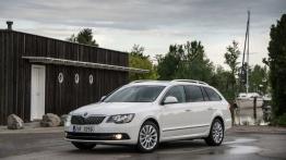 Skoda Superb II Kombi Facelifting (2013) - lewy bok