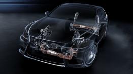 Lexus LS 600h F-Sport (2013) - schemat konstrukcyjny auta