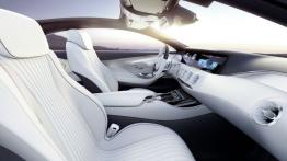 Mercedes klasy S Coupe Concept (2013) - widok ogólny wnętrza z przodu