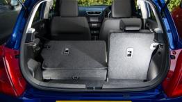 Suzuki Swift V Hatchback 5d Facelifting (2013) - tylna kanapa złożona, widok z bagażnika