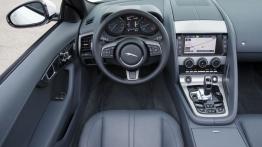 Jaguar F-Type V6 Polaris White (2013) - kokpit