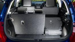 Suzuki Swift V Hatchback 5d Facelifting (2013) - tylna kanapa złożona, widok z bagażnika