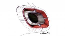Smart FourJoy Concept (2013) - szkic elementu nadwozia