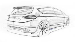 Ford S-Max Concept (2013) - szkic auta
