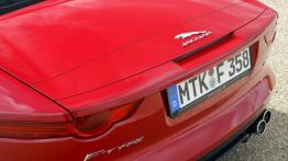 Jaguar F-Type V8S Salsa Red - spoiler