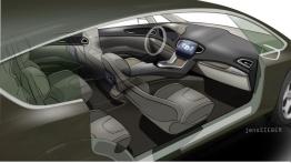Ford S-Max Concept (2013) - szkic wnętrza
