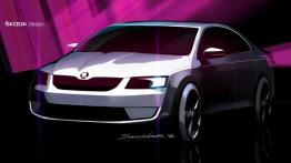 Skoda Octavia III - szkic auta