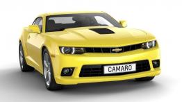 Chevrolet Camaro V Coupe Facelifting (2014) - przód - reflektory włączone