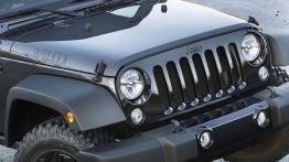 Jeep Wrangler Willys Wheeler Edition (2014) - przód - reflektory wyłączone