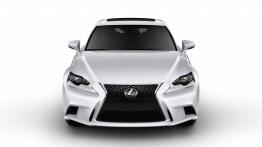 Lexus IS III 250 F-Sport (2014) - przód - reflektory wyłączone