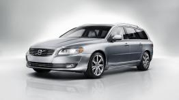 Volvo V70 Facelifting (2014) - przód - reflektory włączone