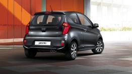 Kia Picanto II LPG (2014) - widok z tyłu
