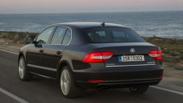 Skoda Superb II Facelifting Laurin & Klement (2014) - widok z tyłu