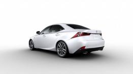 Lexus IS III 250 F-Sport (2014) - tył - reflektory wyłączone