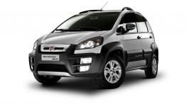 Fiat Idea Adventure 1.8 16V Facelifting (2014) - przód - reflektory włączone