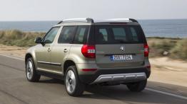 Skoda Yeti Facelifting Outdoor Laurin & Klement (2014) - widok z tyłu