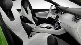 Skoda VisionC Concept (2014) - widok ogólny wnętrza z przodu